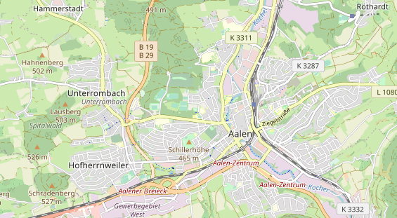 Kletter- und Boulderhalle auf Karte
