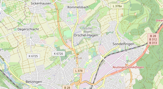 Kletter- und Boulderhalle auf Karte