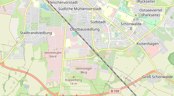 Kletter- und Boulderhalle auf Karte