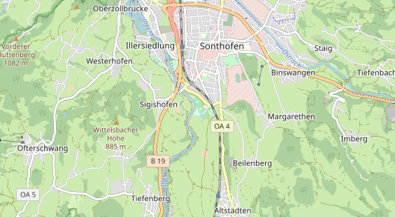 Kletter- und Boulderhalle auf Karte