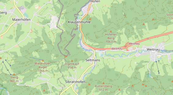 Kletter- und Boulderhalle auf Karte