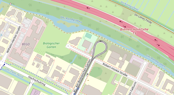 Kletter- und Boulderhalle auf Karte