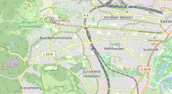 Kletter- und Boulderhalle auf Karte