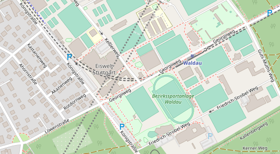 Kletter- und Boulderhalle auf Karte
