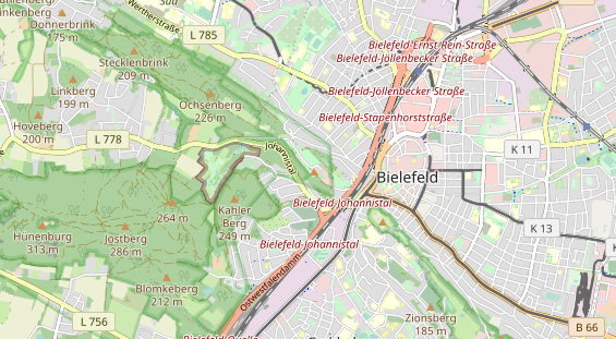 Kletter- und Boulderhalle auf Karte