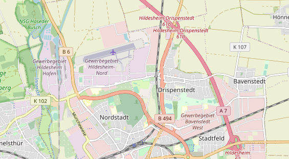 Kletter- und Boulderhalle auf Karte