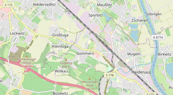 Kletter- und Boulderhalle auf Karte