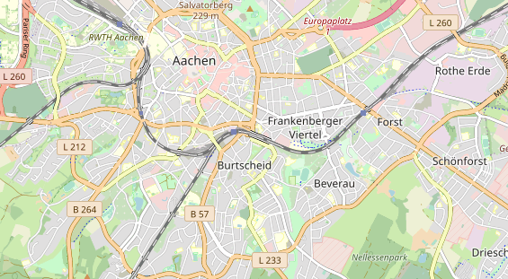 Kletter- und Boulderhalle auf Karte