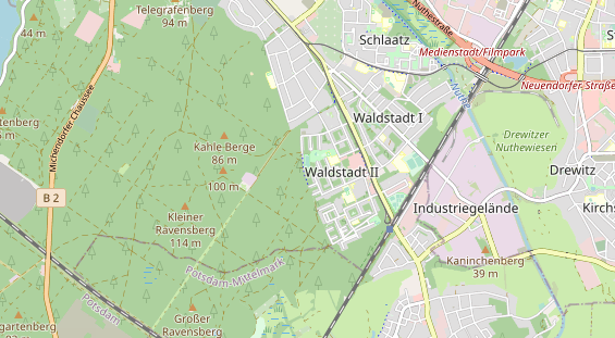Kletter- und Boulderhalle auf Karte