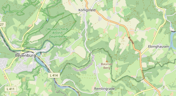 Kletter- und Boulderhalle auf Karte