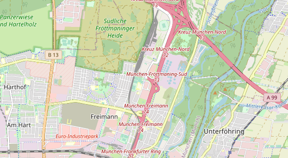 Kletter- und Boulderhalle auf Karte