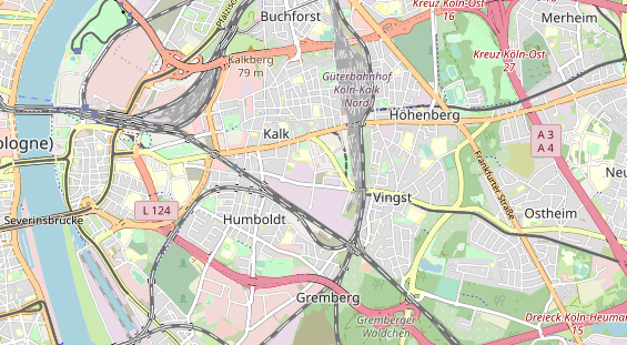 Kletter- und Boulderhalle auf Karte