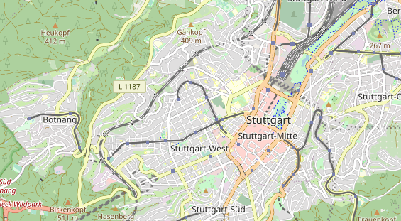 Kletter- und Boulderhalle auf Karte