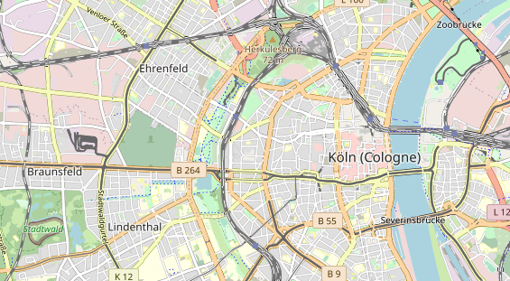 Kletter- und Boulderhalle auf Karte