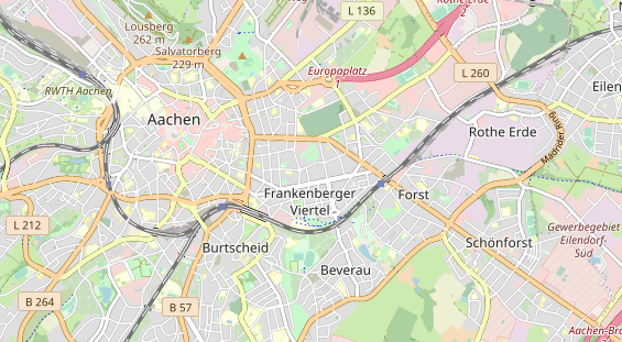 Kletter- und Boulderhalle auf Karte