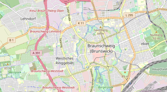 Kletter- und Boulderhalle auf Karte