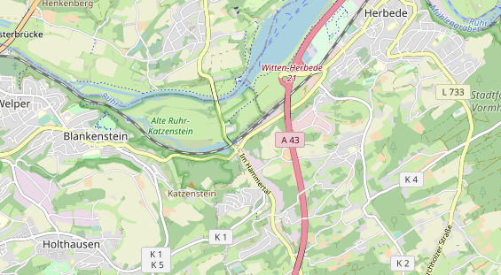 Kletter- und Boulderhalle auf Karte