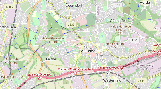 Kletter- und Boulderhalle auf Karte