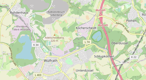 Kletter- und Boulderhalle auf Karte