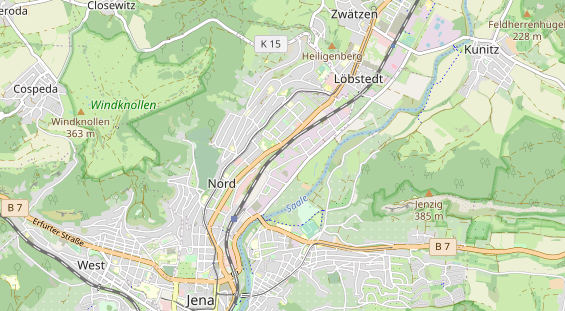 Kletter- und Boulderhalle auf Karte
