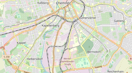 Kletter- und Boulderhalle auf Karte