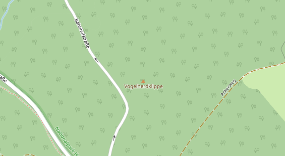 Kletter- und Boulderhalle auf Satellitenbild
