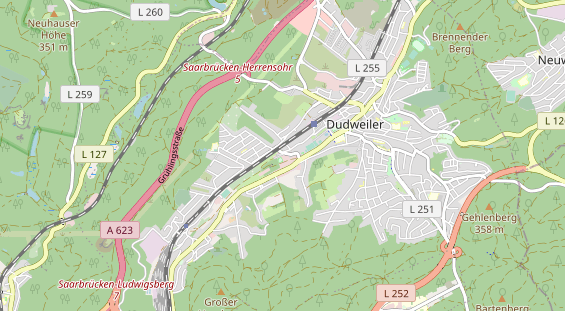 Kletter- und Boulderhalle auf Karte
