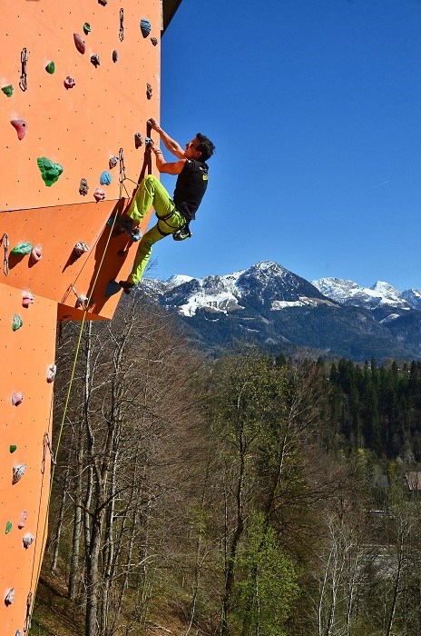 Kletterhalle: Kletterhalle Berchtesgaden Outdoor Bereich, copyrightKletterhalle Berchtesgaden - Kletterhalle Berchtesgaden