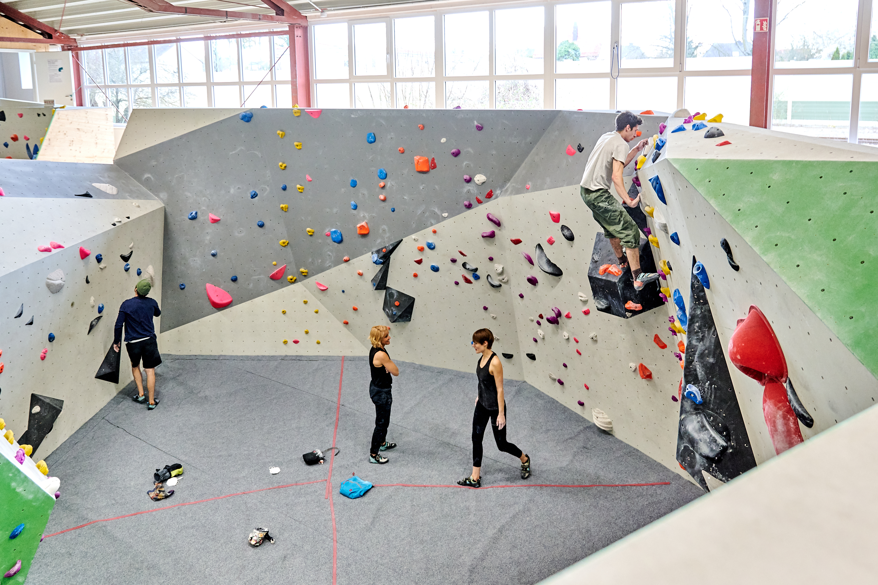 Klettern - Indoor Bereich - Alte Ziegelei Boulderhalle Straubing